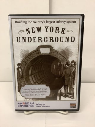 Item #92412 New York Underground, American Experience DVD in Clamshell