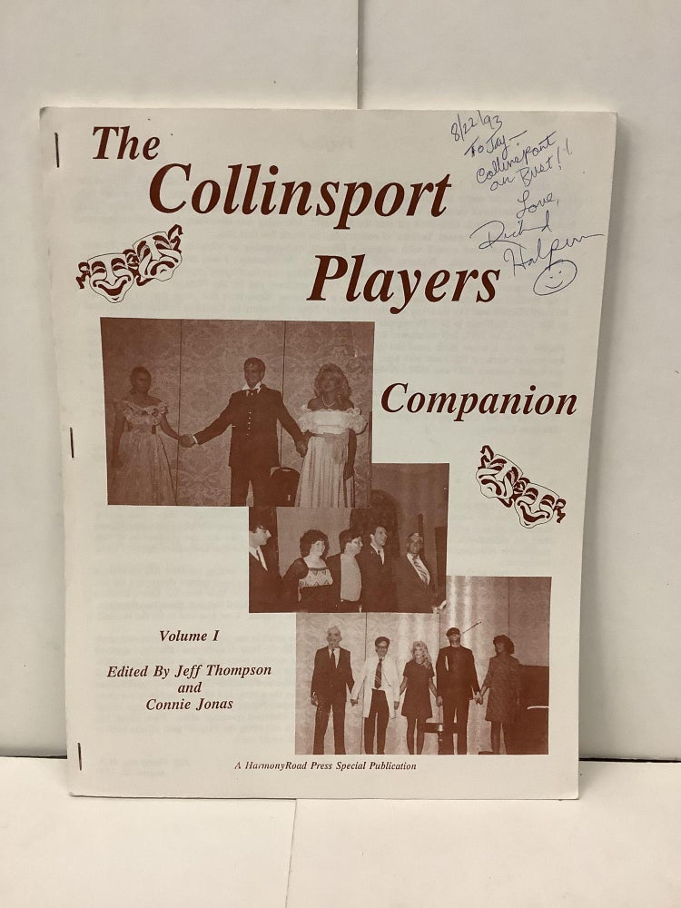 Item #92445 The Collinsport Players Companion, Volume I. Jeff Thompson, Connie eds Jonas.