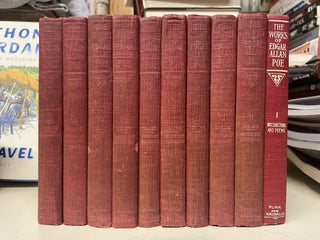 Item #92472 The Works of Edgar Allan Poe in Ten Volumes (Complete). Edgar Allan Poe