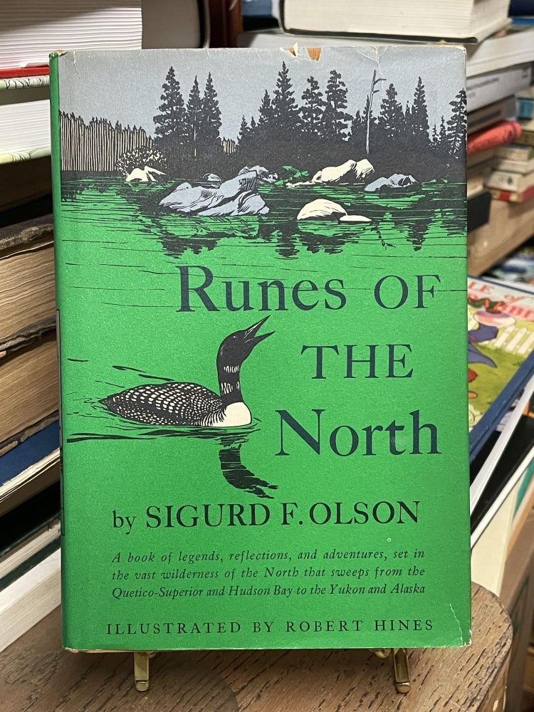Item #92483 Runes of the North. Sigurd F. Olson.