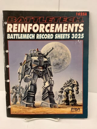 Item #92516 Battletech Reinforcements, Battletech Record Sheets 3025 1625A