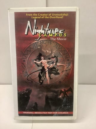 Item #92702 Nightmare Campus, The Movie VHS. Kouji Yoshikawa