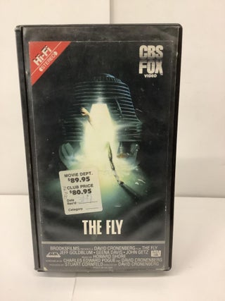 Item #92703 The Fly VHS. David Cronenberg