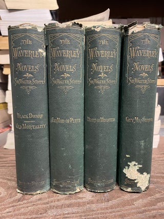 Item #92808 The Waverley Novels, Standard Edition (4-Volume Set). Sir Walter Scott