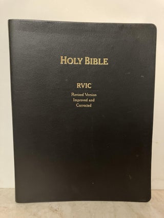 Item #92844 Holy Bible RVIC