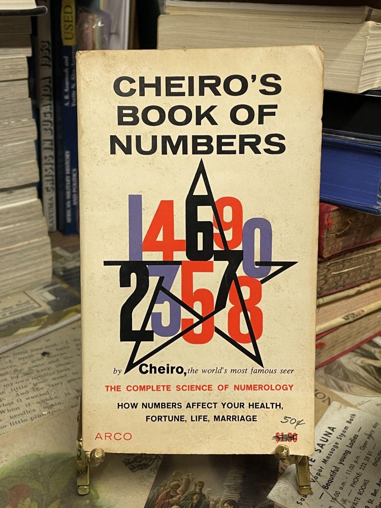 Item #93026 Cheiro's Book of Numbers: The Complete Science of Numerology. Cheiro.