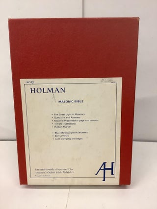 Item #93214 Holman Masonic Bible, KJV, in Original Box