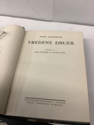 Vredens Druer [Grapes of Wrath] Pa Svenska