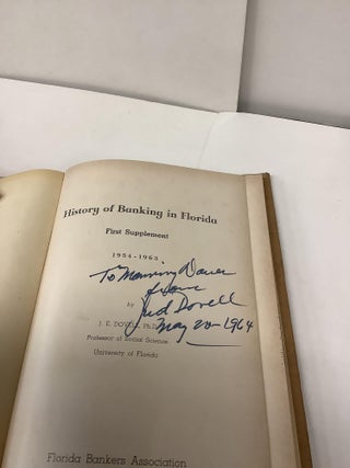 History of Banking in Florida, First Supplement 1954-1963