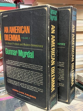 An American Dilemma: The Negro Problem and Modern Democracy (2 Volumes)