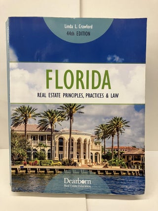 Item #93757 Florida Real Estate Principles, Practices & Law. Linda L. Crawford