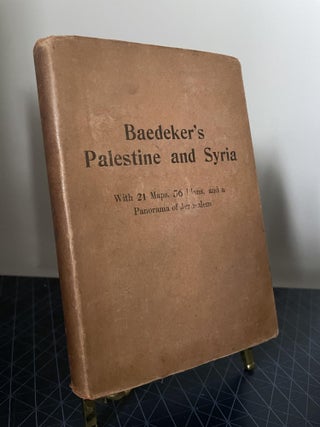 Item #93830 Palestine and Syria with Routes through Mesopotamia and Babylonia and the Island of...