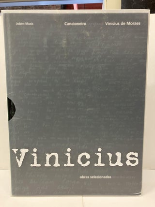 Item #94074 Cancioneiro Songbook Vinicius de Morales: Obras Selecionadas / Biografiá