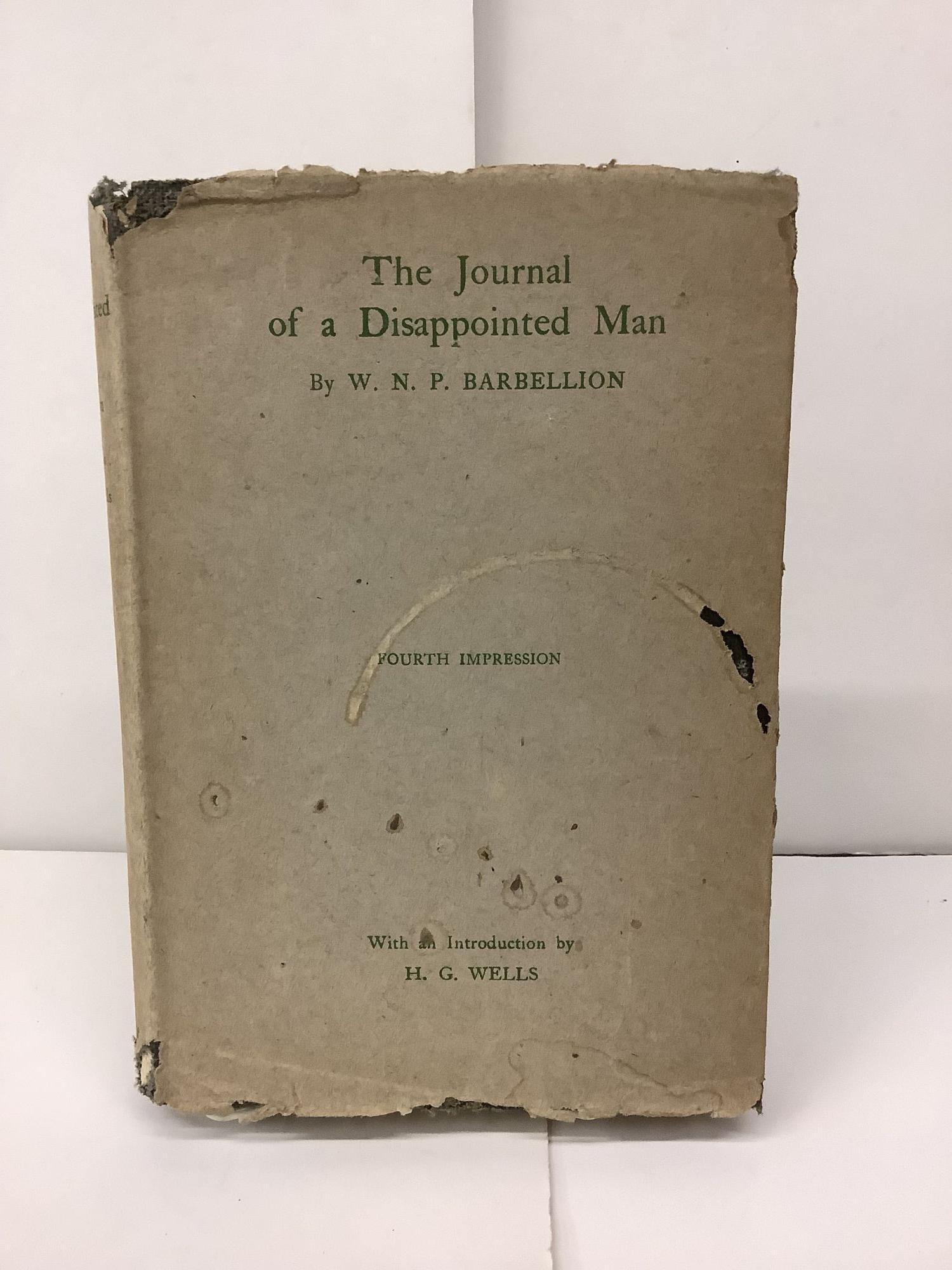 The Journal of a Disappointed Man | W. N. P. Barbellion | 4th Impression