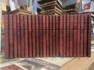 Item #94430 Sir Walter Scott Novels in 24 Volumes. Sir Walter Scott