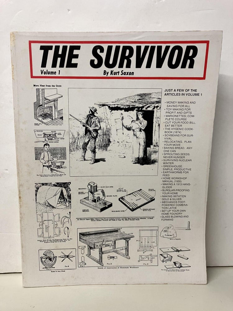 Item #94587 The Survivor. Kurt Saxon.