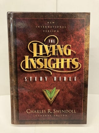 Item #94776 The Living Insights Study Bible New International Version. Charles R. Swindoll