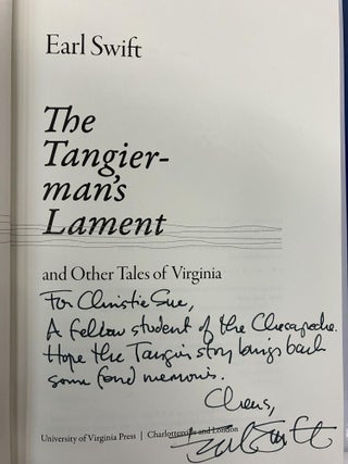 The Tangierman's Lament: and Other Tales of Virginia