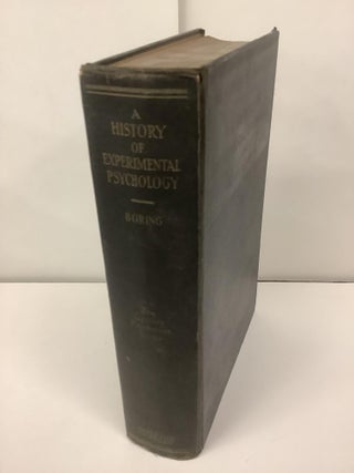 A History of Experimental Psychology