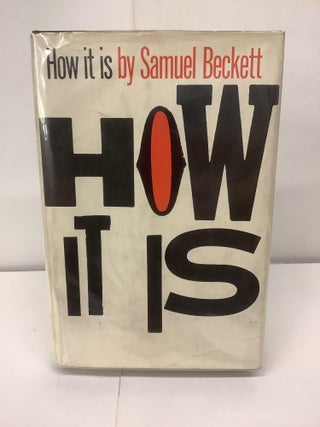 Item #95334 How it Is. Samuel Beckett