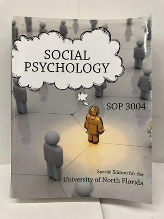 Item #95381 Social Psychology SOP 3004. David G. Myers