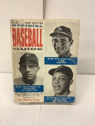 Item #95470 Official Baseball Guide for 1966. Clifford Kachline