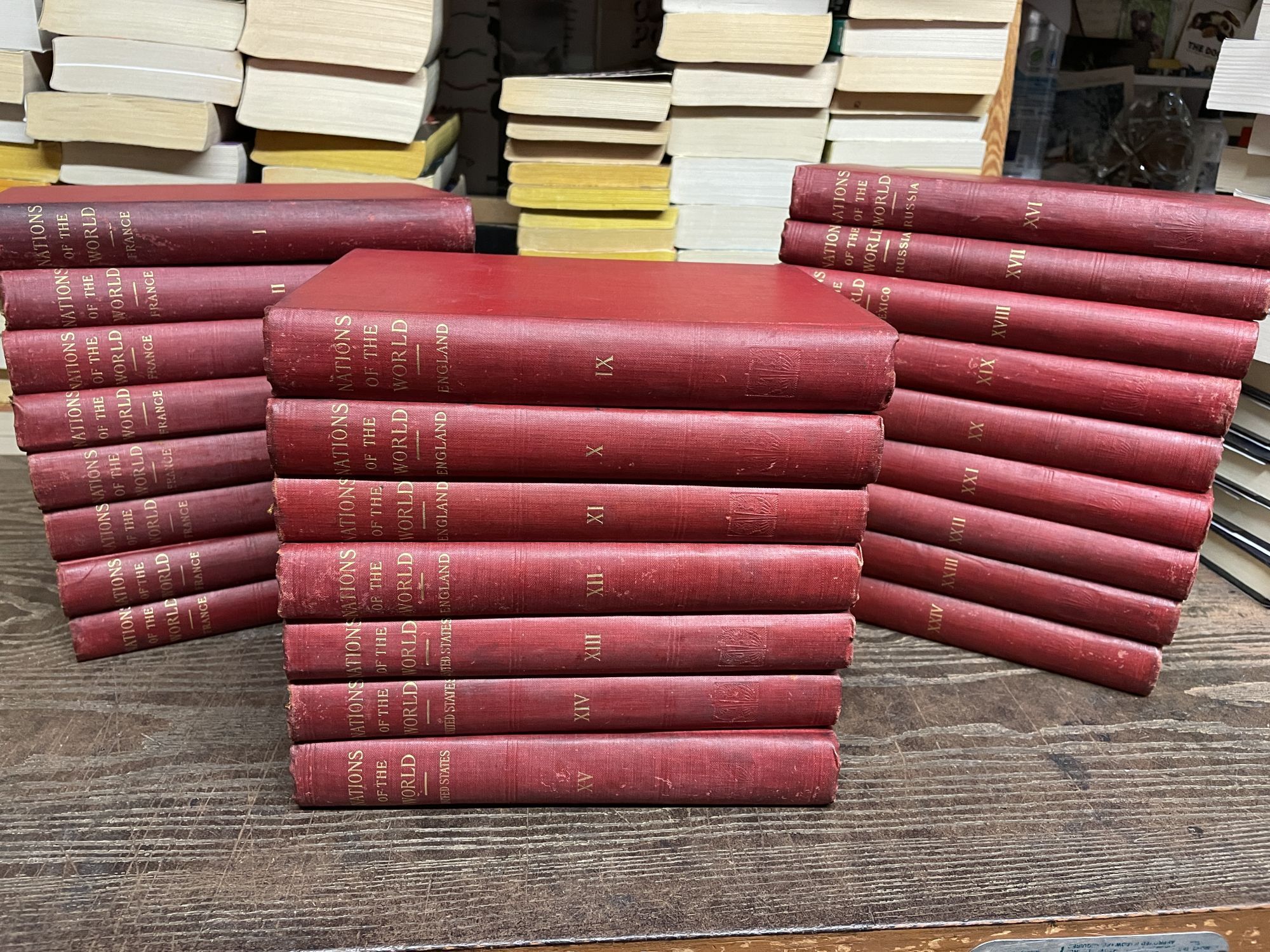 The Nations of the World: An Historical Series in Thirty Volumes