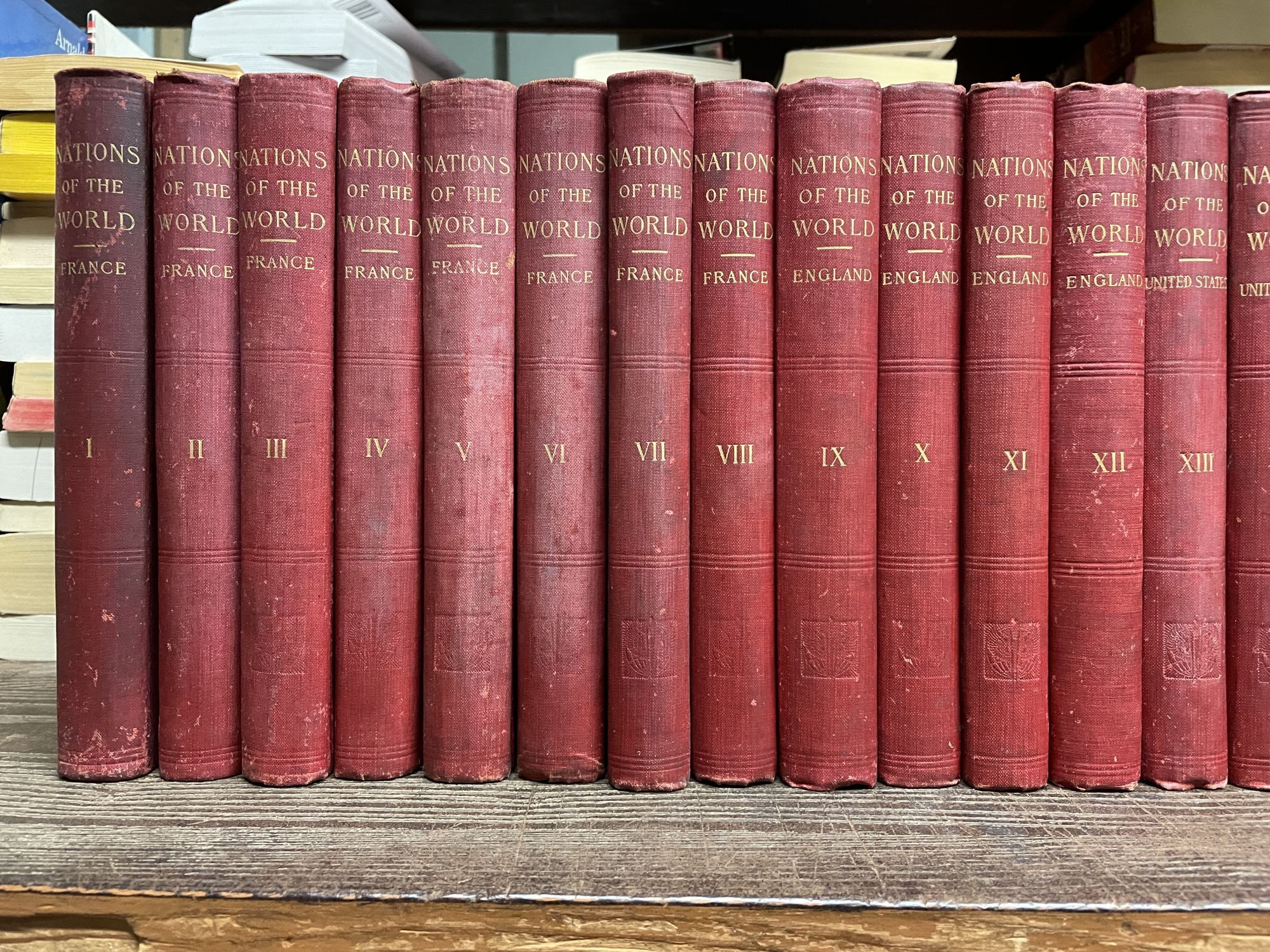 The Nations of the World: An Historical Series in Thirty Volumes