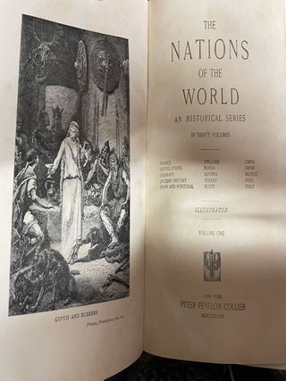The Nations of the World: An Historical Series in Thirty Volumes (Incomplete 24-volume Set)