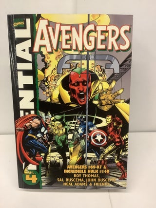 Item #95723 Avengers Vol.4, Marvel Essential. Stan Lee, Roy Thomas, Sal Buscema