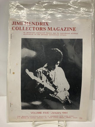 Item #95815 Jimi Hendrix Collector's Magazine, January 1984. Harvey Jr Daniels