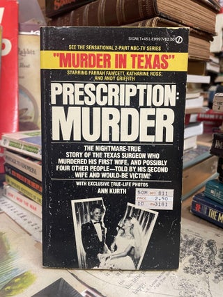 Item #96213 Prescription: Murder. Ann Kurth