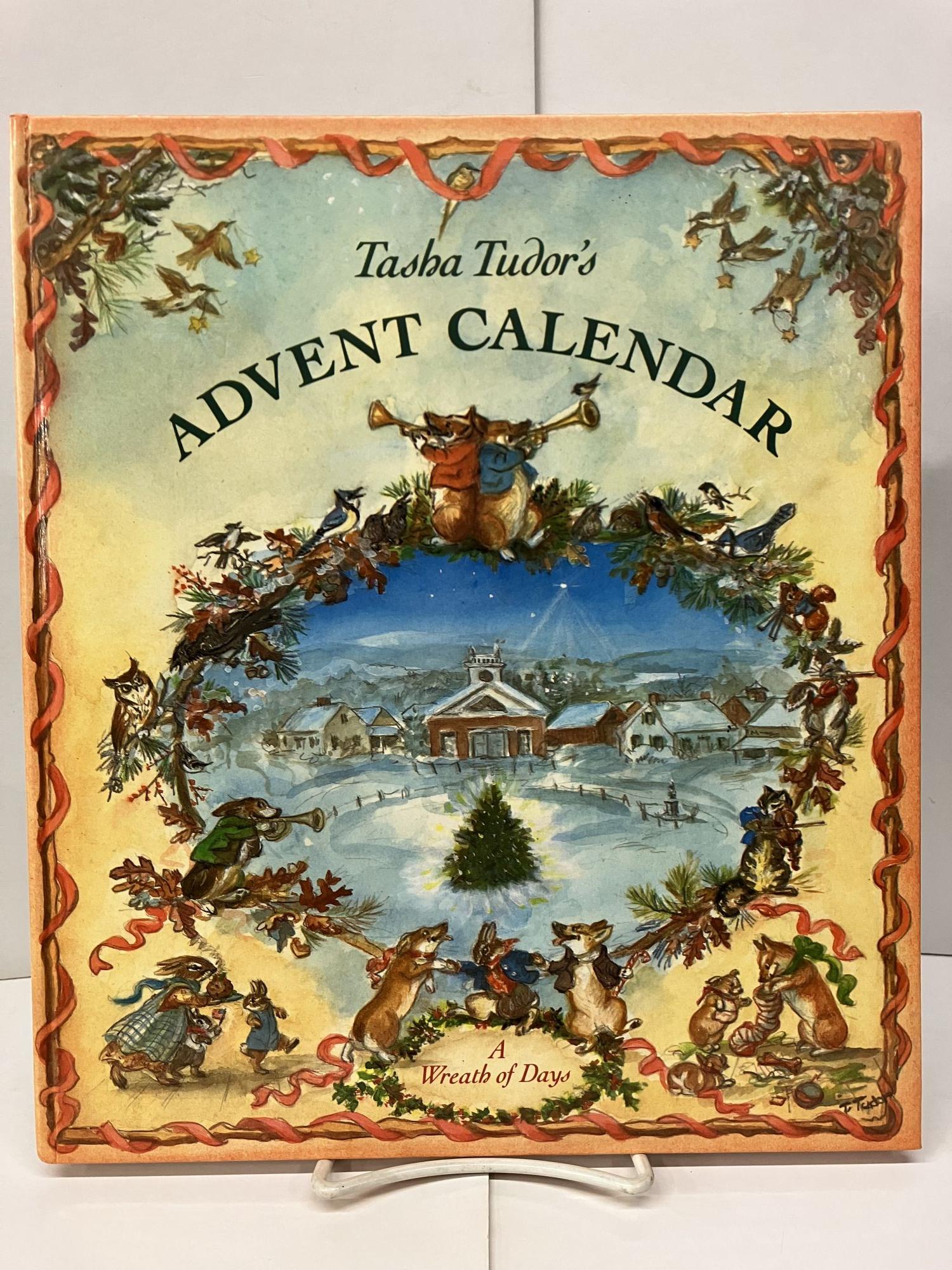 Tasha Tudor's Advent Calendar A Wreath of Days Tasha Tudor Signed
