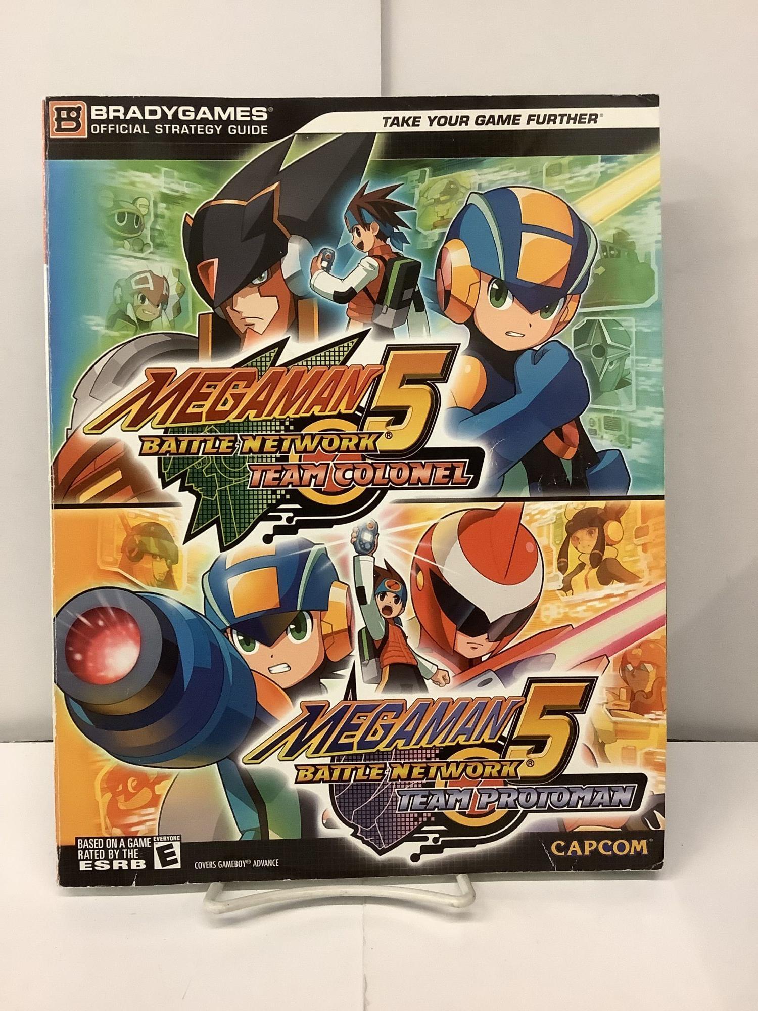 Battle Network Colonel Megaman Battle Network 5, Team Colonel, Bradygames Official Strategy ...