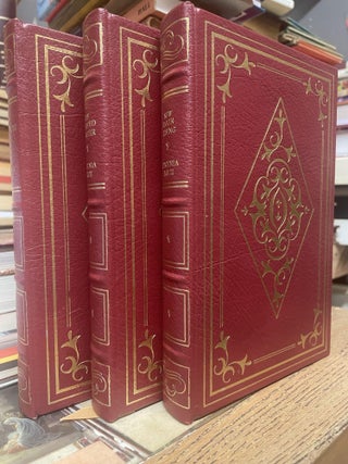 Three Volume Signed & Numbered Eugenia Price Leatherbound Set (The Beloved Invader, New Moon Rising & Lighthouse)