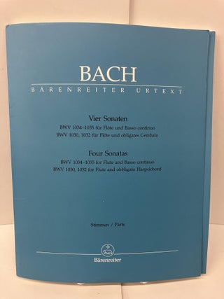 Item #96523 J.S. Bach: Vier Sonaten / Four Sonatas