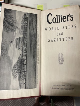 Collier's World Atlas and Gazetteer 1939