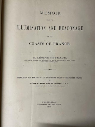 Memoir upon the Illumination and Beaconage of the Coasts of France