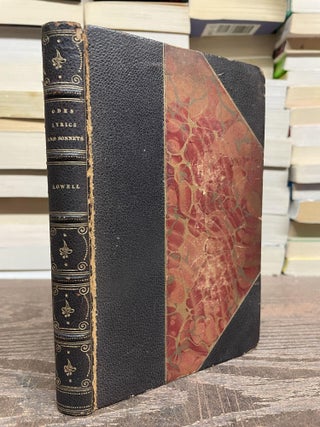 Item #96874 Odes, Lyrics, and Sonnets From the Poetic Works of James Russell Lowell. James...