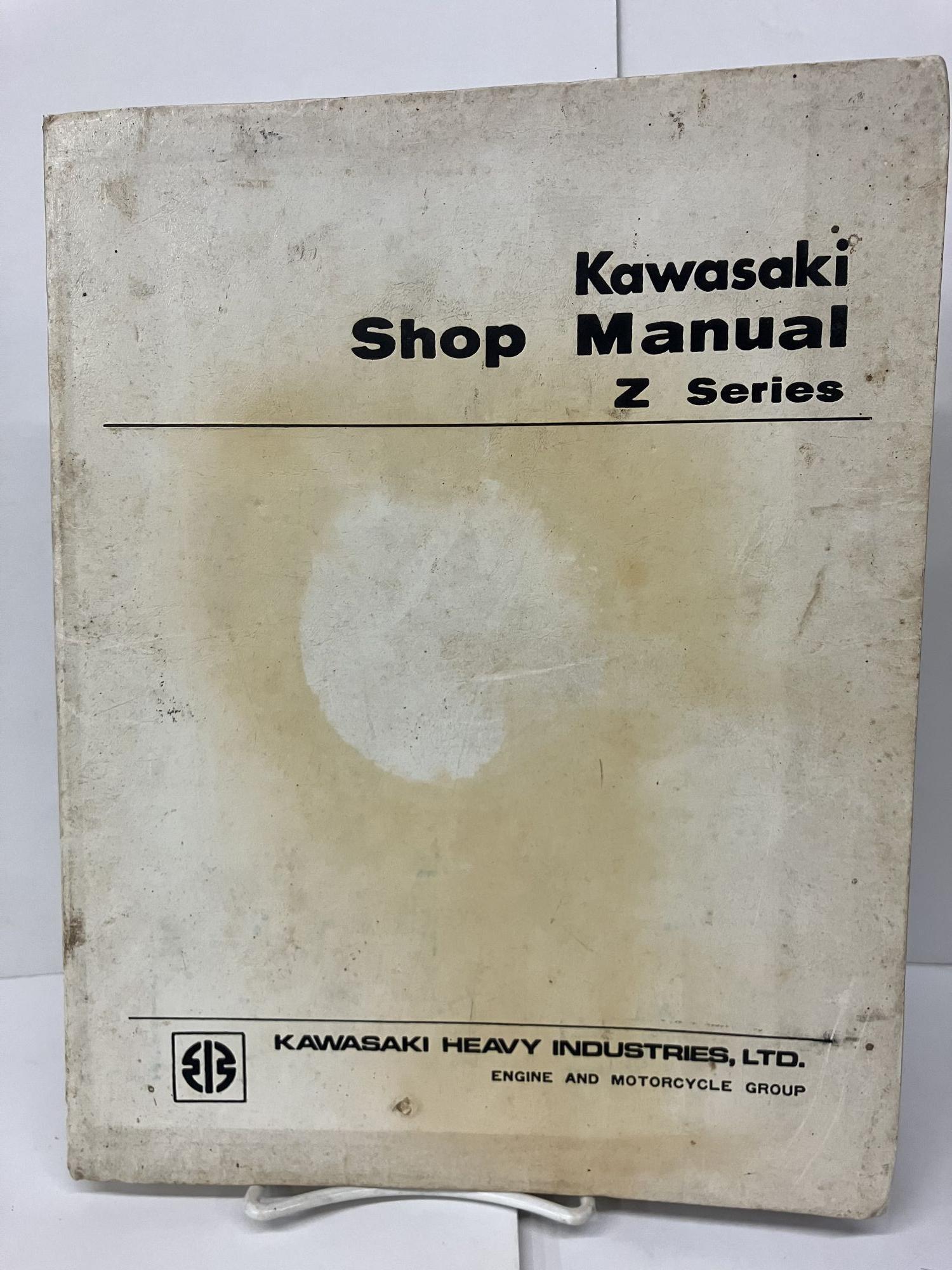 Kawasaki Shop Manual Z Series | Revised 3