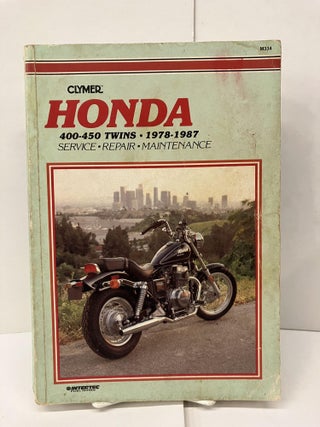 Item #96933 Clymer Honda 400-450cc Twins 1978-1987: Service, Repair, Maintenance