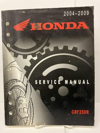 Item #96934 Honda Service Manual 2004-2009 CRF250R