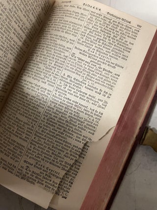 Die Biebel, oder die ganze Heilige Schrift des alten und neuen Testaments