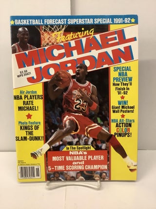 Item #97138 Basketball Forecast Magazine Superstar Special 1991-92, Featuring Michael Jordan,...