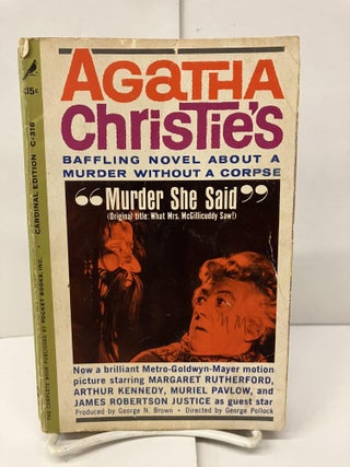 Item #97194 Murder She Said. Agatha Christie