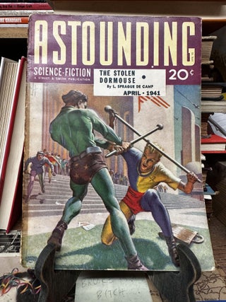 Item #97268 Astounding Science Fiction, April 1941 (Vol. XXVII, No. 2). Isaac Asimov, Theodore...