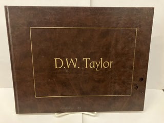 Item #97510 D.W. Taylor. David K. Allison