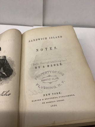 Sandwich Island Notes