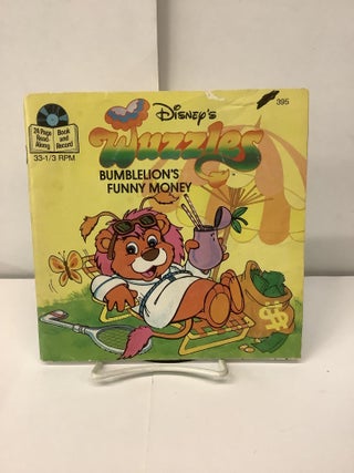 Item #97713 Disney's Wuzzles; Bumblelion's Funny Money, 24-Page Read-Along Books and Record