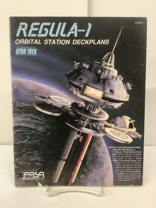 Item #97834 Regula-1, Orbital Station Deckplans; Star Trek the Role Playing Game 2226A. Rick...